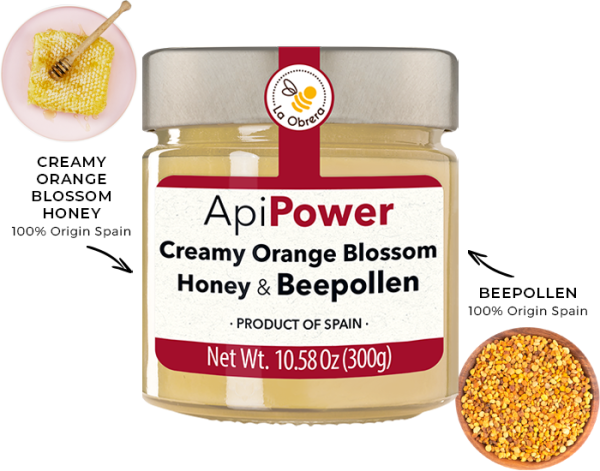 Miel de Azahar con Polen Ficha In.